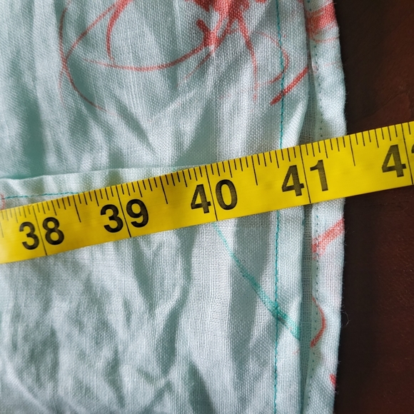 Ann Taylor Linen Fit & Flare Floral Dress Size 8 - Picture 14 of 14